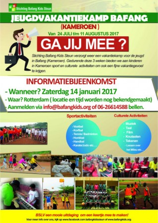 Affiche informatiebijeenkomst BSLV 2017